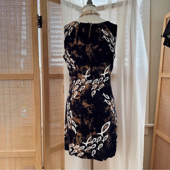 VINTAGE 90’S HAWAIIAN beachy cover-up and mini dress - Picture 4 of 6